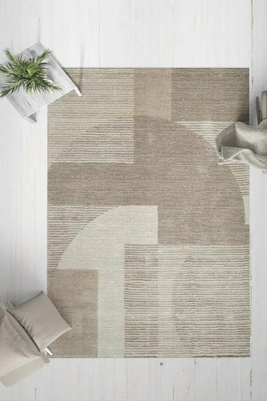 Karpet Maaike beige grijs 160cm x 230cm Karpet Maaike beige grijs 160cm x 230cm