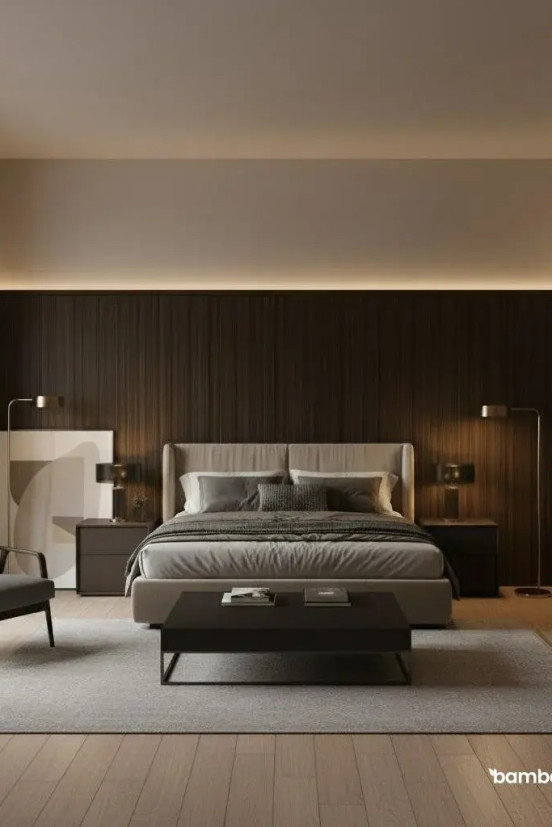 Wandpaneel Houtlook, Donker Eiken