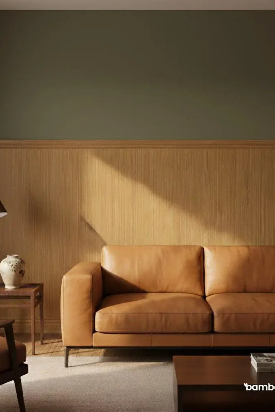 Wandpaneel Houtlook, Teakhout Wandpaneel Houtlook, Teakhout