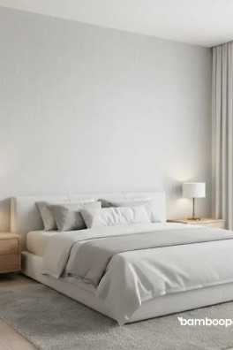 Wandpaneel Linnenlook, Zomers Gebroken Wit Wandpaneel Linnenlook, Zomers Gebroken Wit