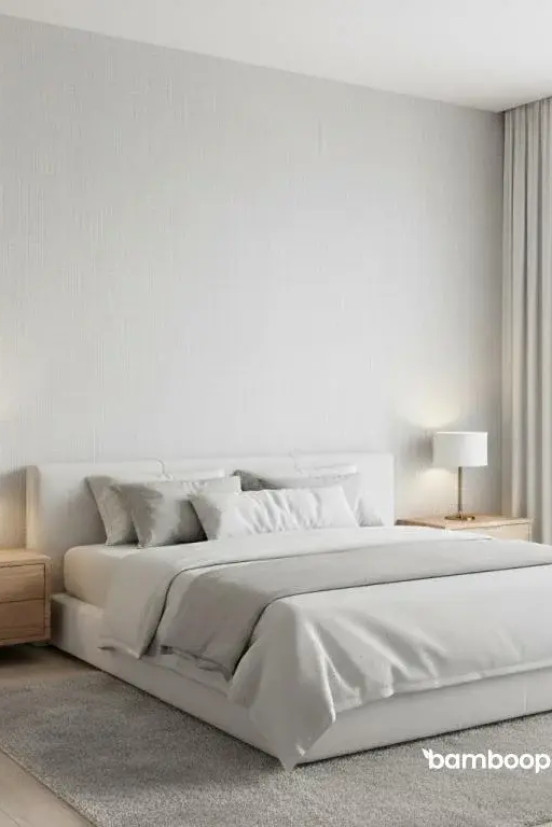 Wandpaneel Linnenlook, Zomers Gebroken Wit Wandpaneel Linnenlook, Zomers Gebroken Wit