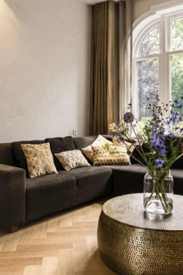 Wandpaneel Luxe Leer, Crema Leather