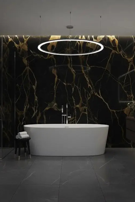 Wandpaneel Natuursteen & Marmer, De Nachtwacht