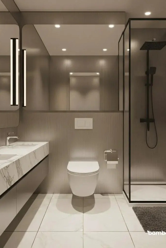 Wandpaneel Metal Look, Geborsteld RVS Wandpaneel Metal Look, Geborsteld RVS