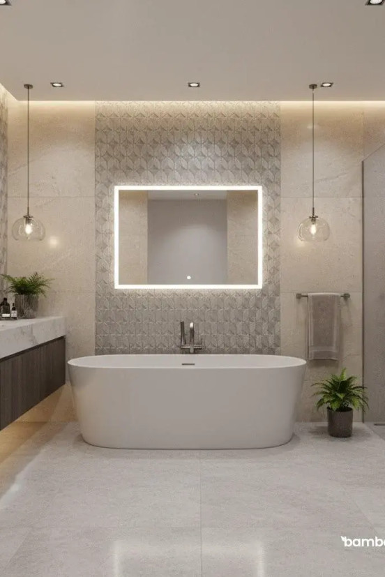 Wandpaneel Metal Look, Silver Pattern Wandpaneel Metal Look, Silver Pattern