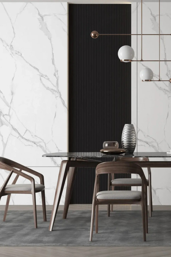 Wandpaneel Natuursteen & Marmer, Carrara Wit Wandpaneel Natuursteen & Marmer, Carrara Wit