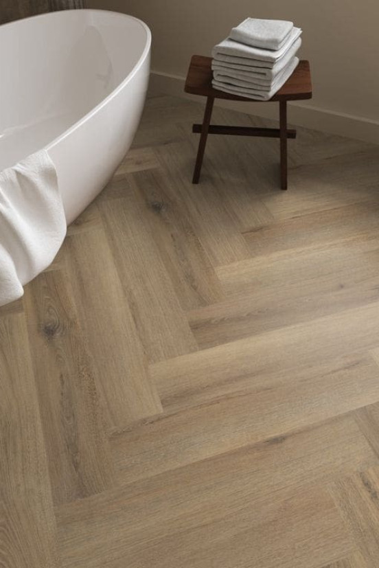 Ambiant Spigato xl Valento visgraat click SRC light brown