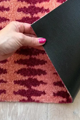 Deurmat Urban Wave Burgundy