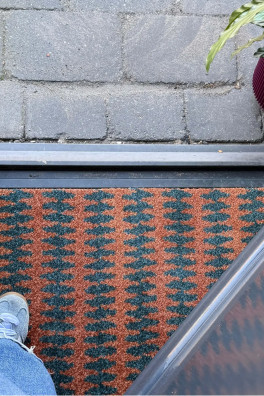 Deurmat Urban Wave Petrol Deurmat Urban Wave Petrol