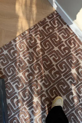 Deurmat Funky Rhythm Caramel