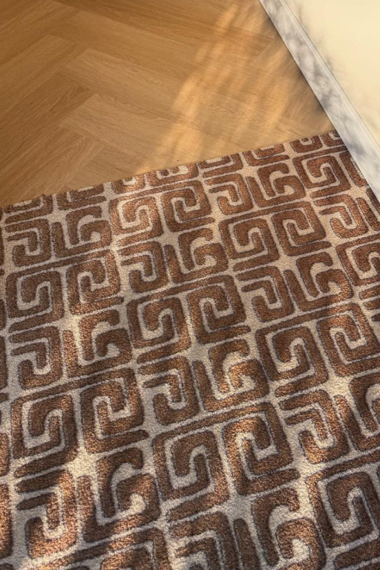 Deurmat Funky Rhythm Caramel Deurmat Funky Rhythm Caramel
