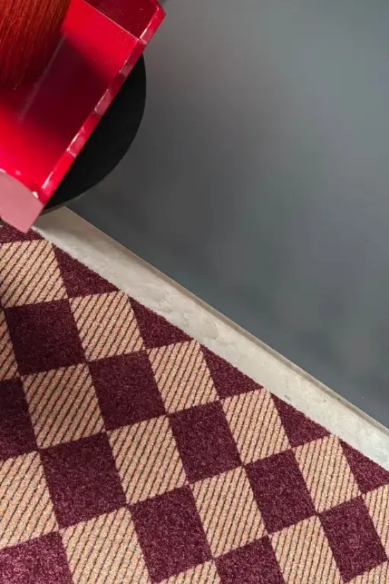 Deurmat Classic Square Burgundy Deurmat Classic Square Burgundy