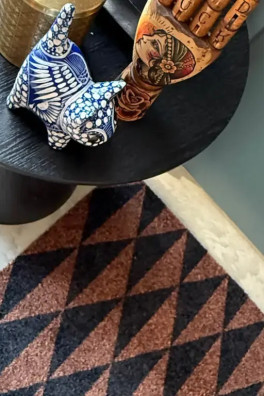 Deurmat Simply Diamond Brown Deurmat Simply Diamond Brown