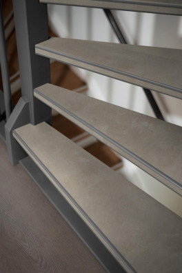 Traprenovatie set Ambiant Betonlook Ceramo Beige