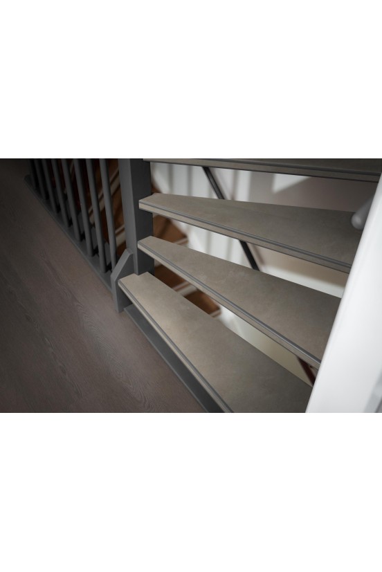 Traprenovatie set Ambiant Betonlook Ceramo Beige Traprenovatie set Ambiant Betonlook Ceramo Beige