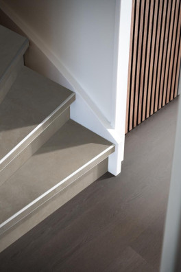 Traprenovatie set Ambiant Betonlook Ceramo Beige Traprenovatie set Ambiant Betonlook Ceramo Beige