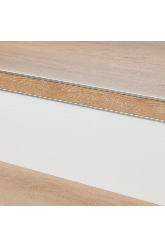 Ambiant losse stootborden wit RAL9010 houtstructuur Ambiant losse stootborden wit RAL9010 houtstructuur