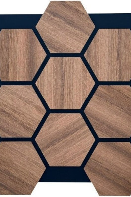 Wandpaneel Hexagon bronze Your Floor