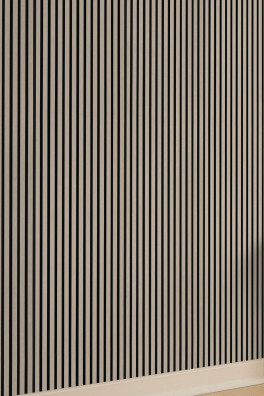Ambiant Silentlines lattenwand taupe Ambiant Silentlines lattenwand taupe
