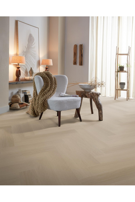 Ambiant Rigid Click Spigato Estino Beige Ambiant Rigid Click Spigato Estino Beige