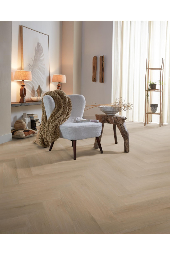 Ambiant Spigato Navaro visgraat dryback natural oak 7512 Ambiant Spigato Navaro visgraat dryback natural oak 7512