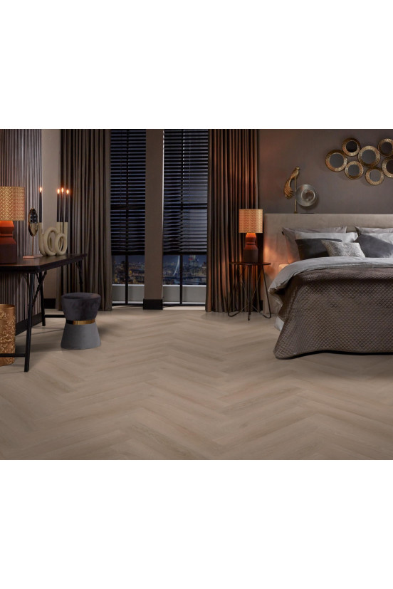 Ambiant Spigato Navaro visgraat dryback dark oak 7511 Ambiant Spigato Navaro visgraat dryback dark oak 7511