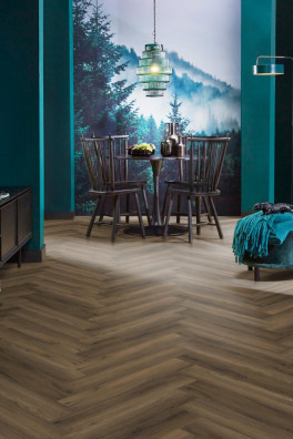 Spigato Avanto Visgraat Warm Brown 3501