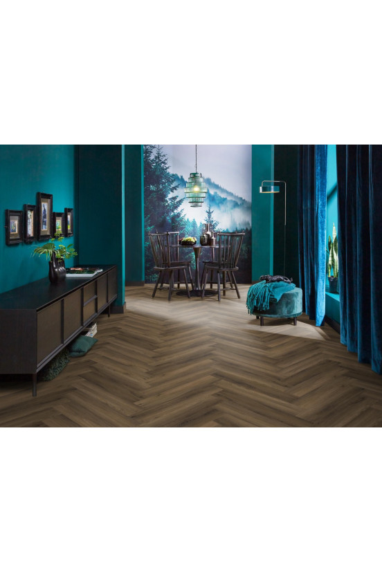 Spigato Avanto Visgraat Warm Brown 3501