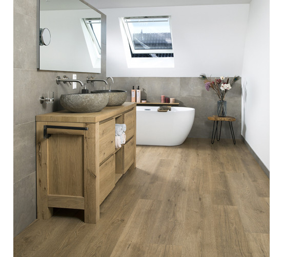 Douwes Dekker PVC klik Riante plank Gemberkoek Douwes Dekker PVC klik Riante plank Gemberkoek