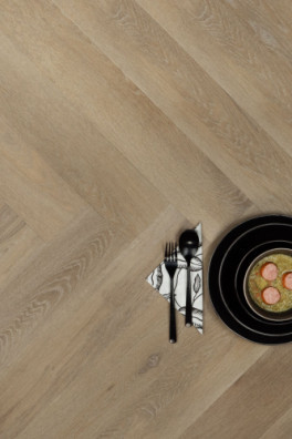 Douwes Dekker PVC klik Trendy visgraat Honing Douwes Dekker PVC klik Trendy visgraat Honing